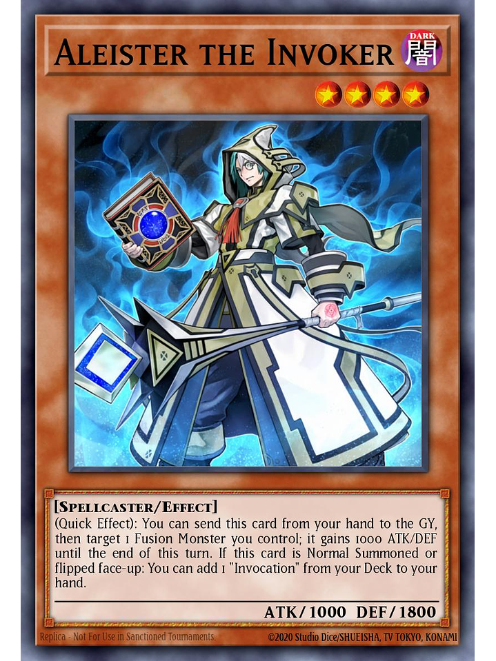 Aleister the Invoker - RA04-EN278 - Quarter Century Secret Rare 1