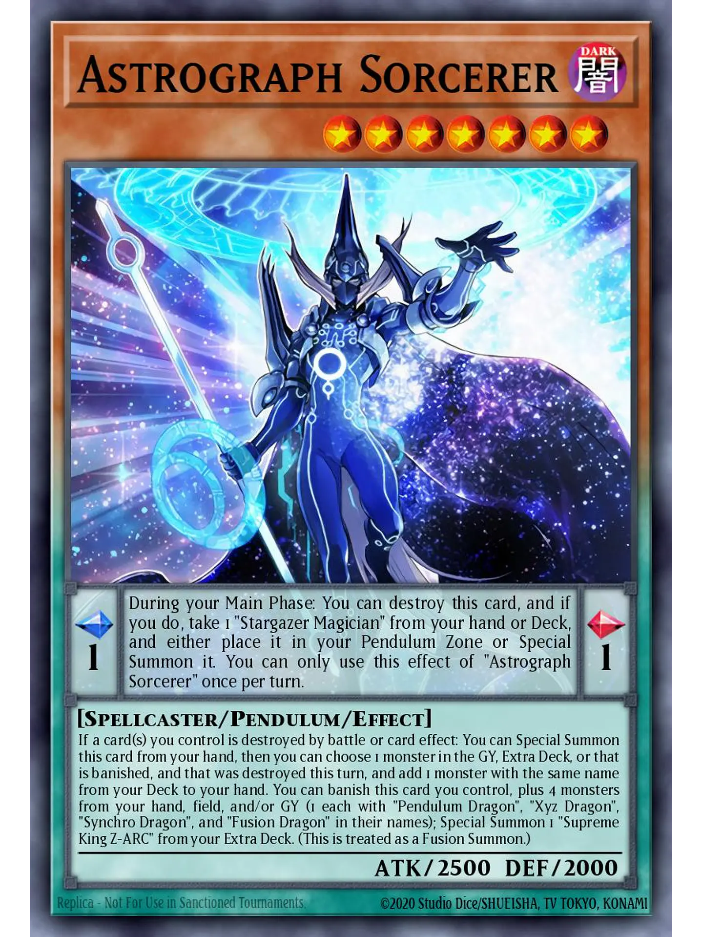Astrograph Sorcerer - RA04-EN282 - Quarter Century Secret Rare 1