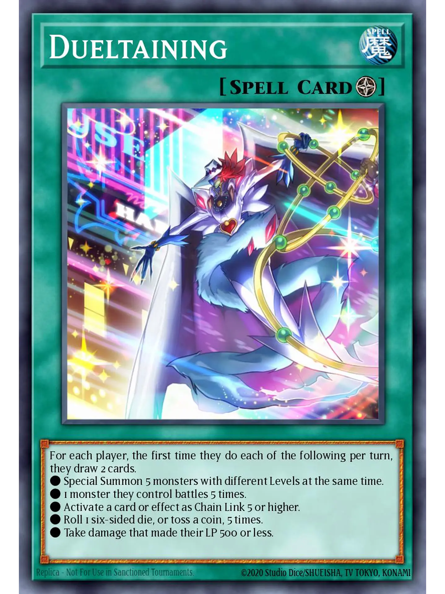 Dueltaining - RA04-EN286 - Quarter Century Secret Rare 1