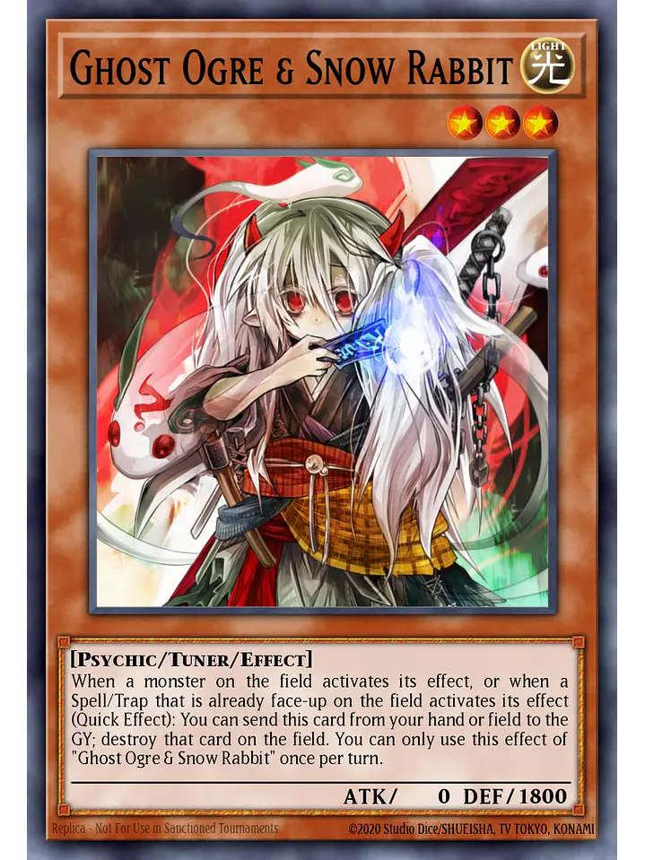 Ghost Ogre & Snow Rabbit - RA04-EN015 - Ultimate Rare 1