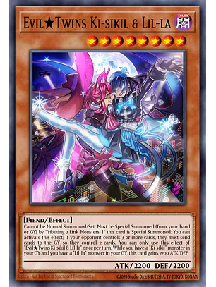 Evil★Twins Ki-sikil & Lil-la - RA04-EN037 - Ultimate Rare