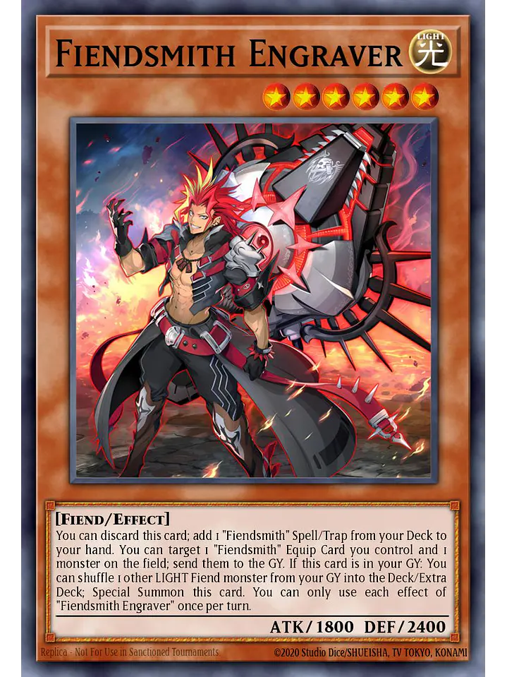 Fiendsmith Engraver - RA04-EN049 - Ultimate Rare 1