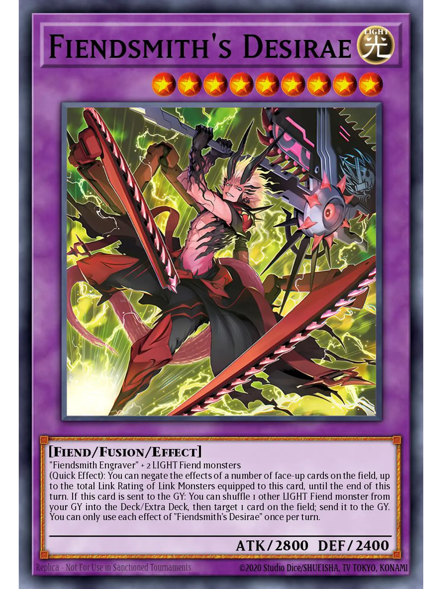 Fiendsmith’s Desirae - RA04-EN056 - Ultimate Rare 1
