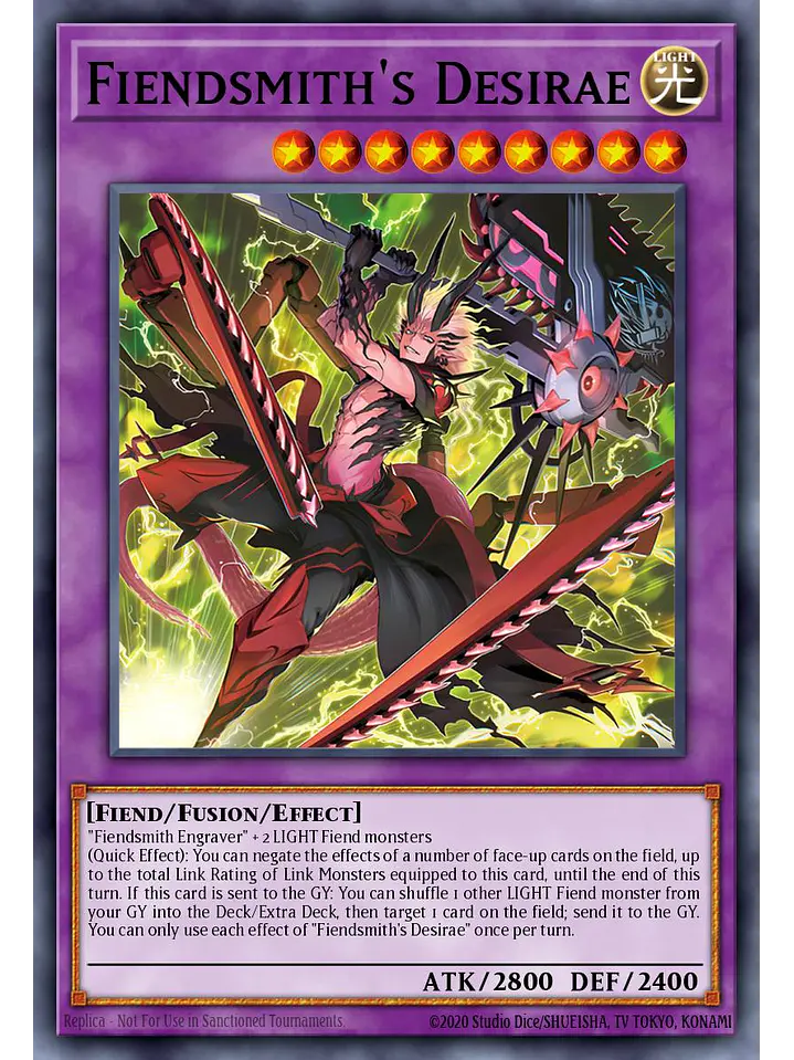 Fiendsmith’s Desirae - RA04-EN056 - Ultimate Rare 1