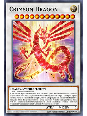 Crimson Dragon - RA04-EN061 - Collector's Rare
