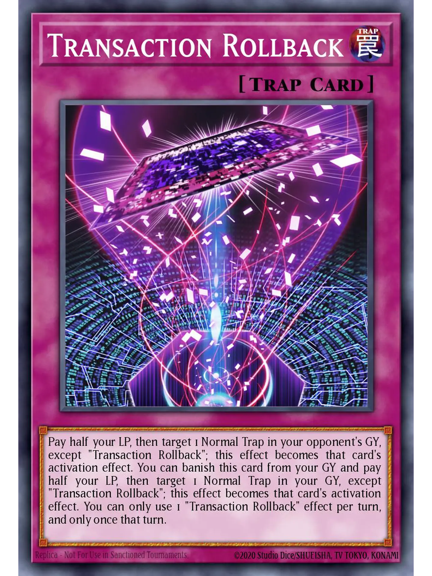 Transaction Rollback - RA04-EN105 - Collector's Rare 1