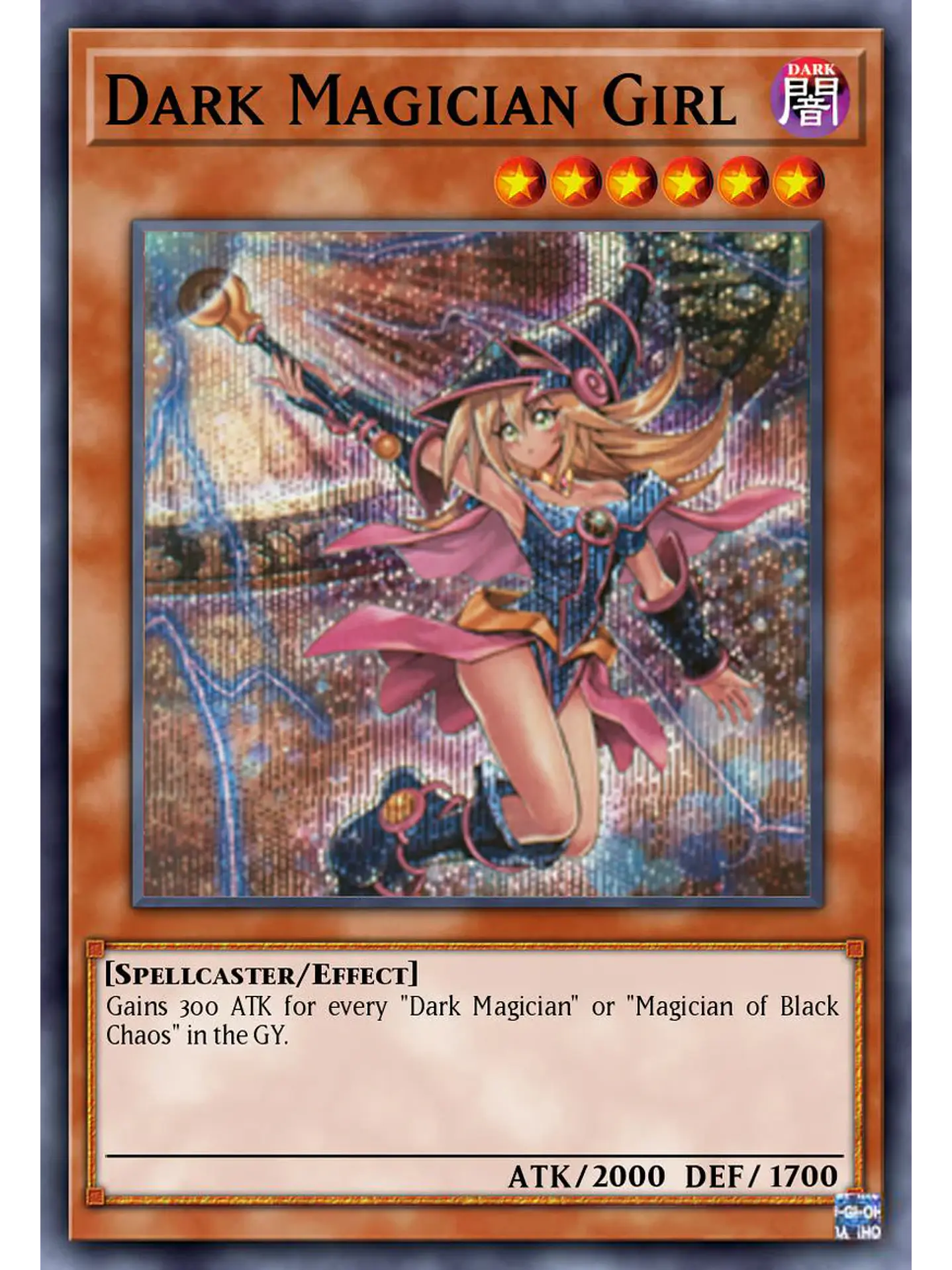 Dark Magician Girl (25th Anniversary Artwork) - RA04-EN107 - Platinum Secret Rare 1