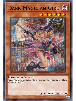 Dark Magician Girl (25th Anniversary Artwork) - RA04-EN107 - Platinum Secret Rare
