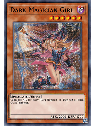 Dark Magician Girl (25th Anniversary Artwork) - RA04-EN107 - Quarter Century Secret Rare