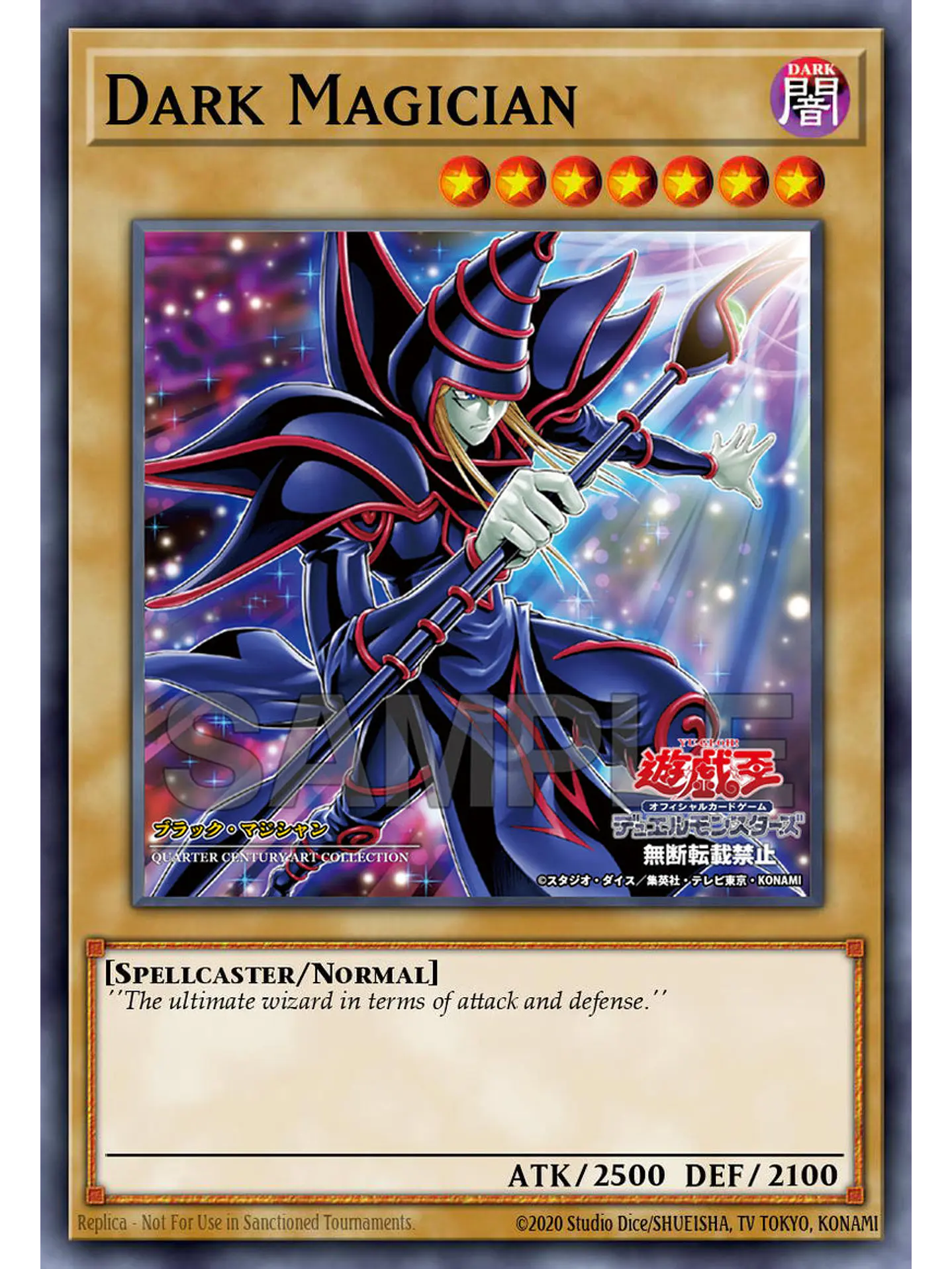 Dark Magician - RA04-EN001 - Quarter Century Secret Rare 1
