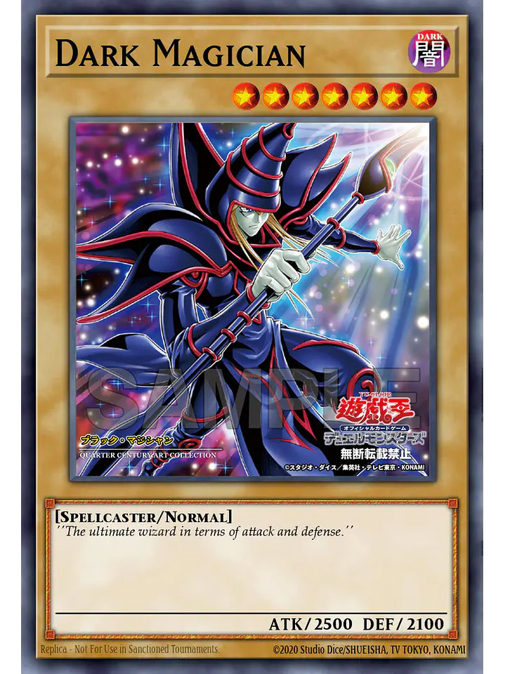 Dark Magician - RA04-EN001 - Quarter Century Secret Rare 1