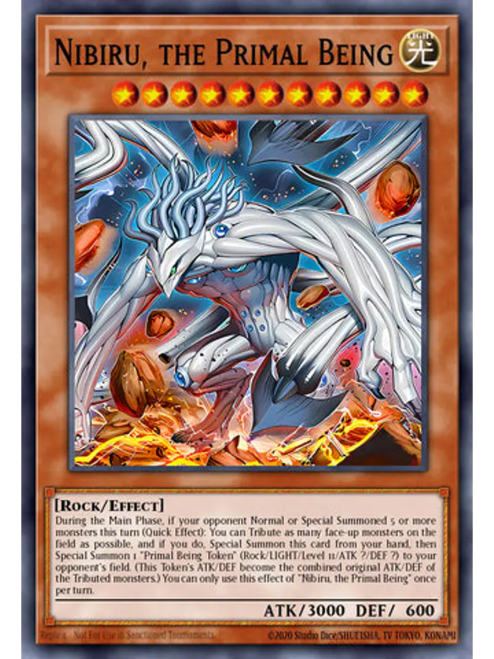 Nibiru, the Primal Being - RA04-EN030 - Quarter Century Secret Rare 1