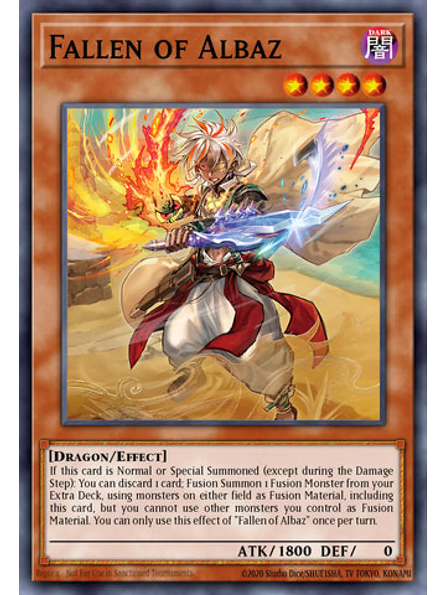 Fallen of Albaz - RA04-EN034 - Quarter Century Secret Rare 1