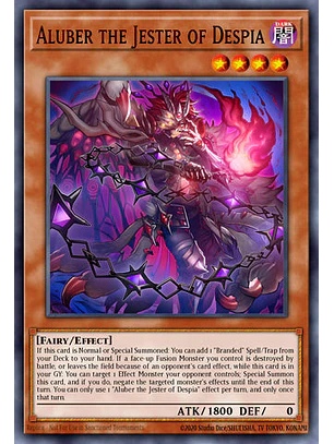 Aluber the Jester of Despia - RA04-EN038 - Quarter Century Secret Rare