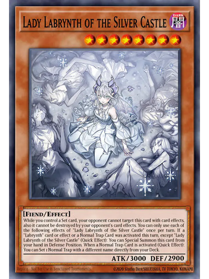 Lady Labrynth of the Silver Castle - RA04-EN042 - Quarter Century Secret Rare 1