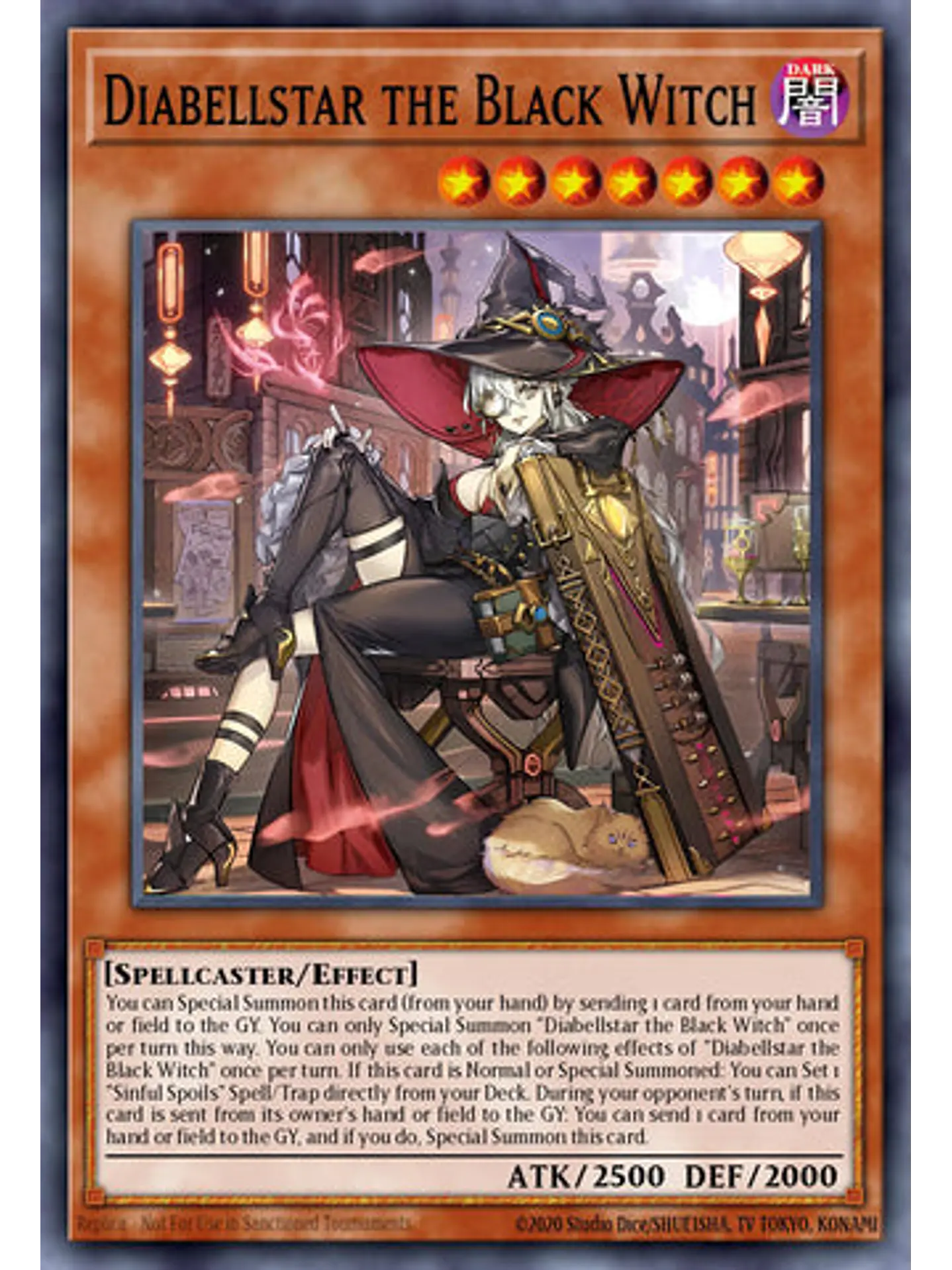 Diabellstar the Black Witch - RA04-EN047 - Quarter Century Secret Rare 1