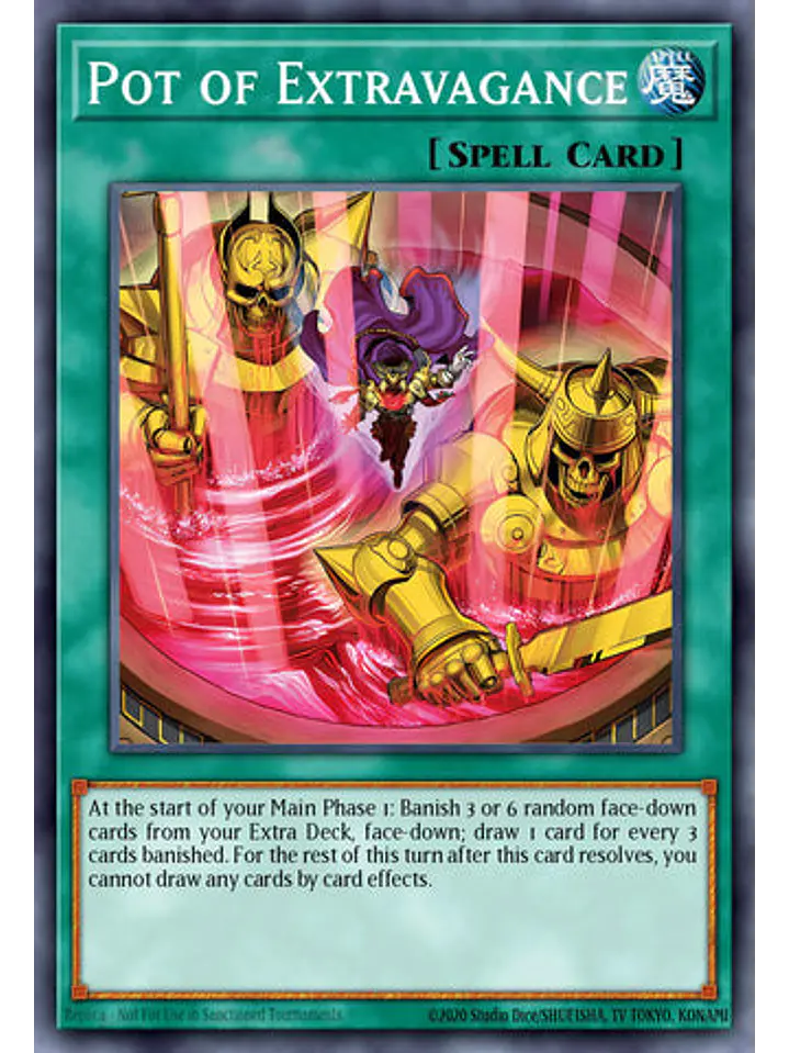 Pot of Extravagance - RA04-EN093 - Quarter Century Secret Rare 1