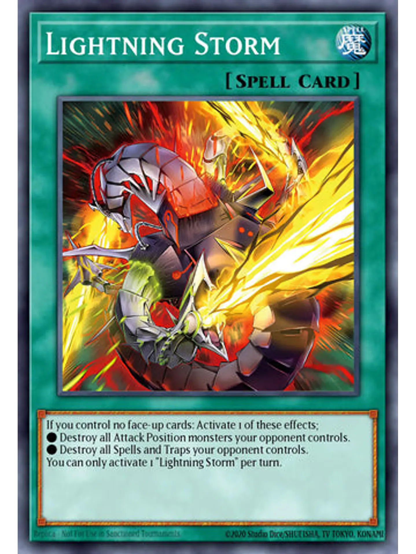 Lightning Storm - RA04-EN094 - Quarter Century Secret Rare 1