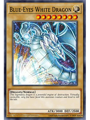 Blue-Eyes White Dragon - RA04-EN002 - Quarter Century Secret Rare