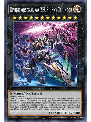 Divine Arsenal AA-ZEUS – Sky Thunder - RA04-EN070 - Quarter Century Secret Rare