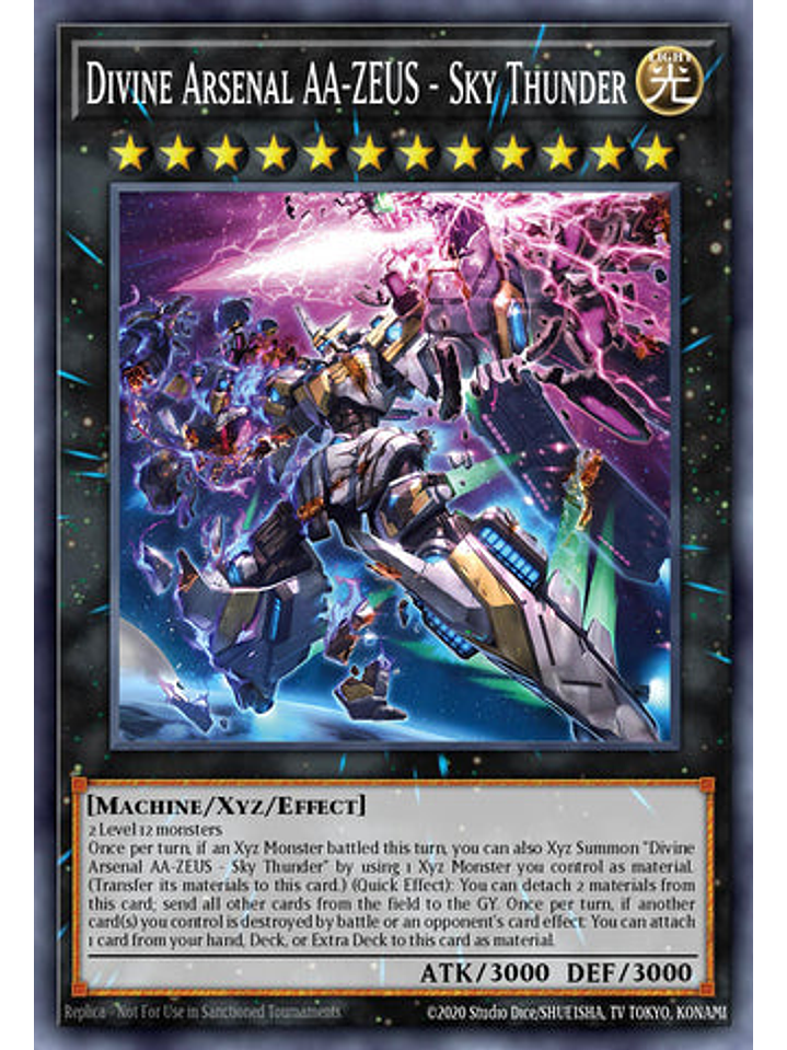 Divine Arsenal AA-ZEUS – Sky Thunder - RA04-EN070 - Quarter Century Secret Rare 1