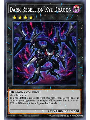 Dark Rebellion Xyz Dragon - RA04-EN237 - Platinum Secret Rare