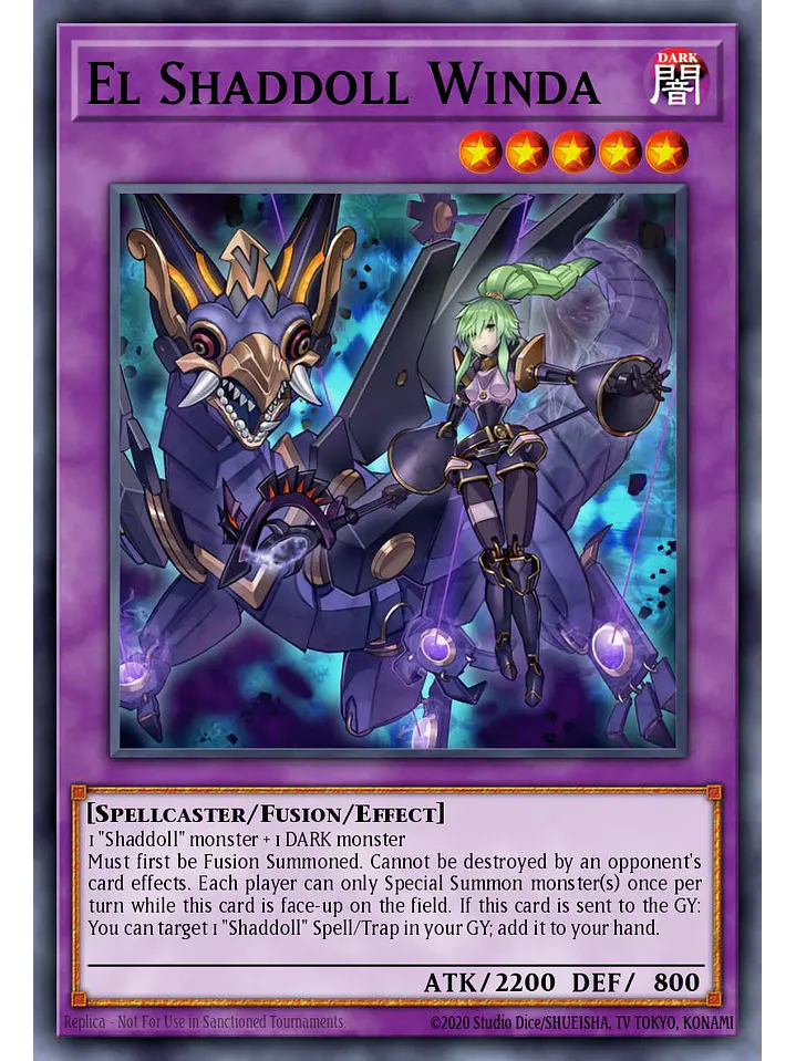 El Shaddoll Winda (Alternate Art) - RA04-EN052 - Quarter Century Secret Rare 1