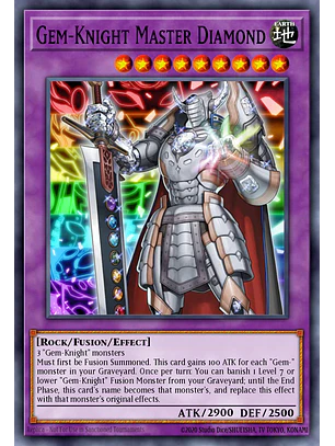 Gem-Knight Master Diamond - RA04-EN178 - Platinum Secret Rare