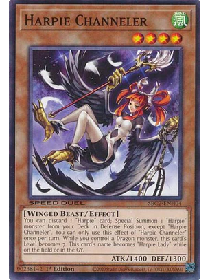 Harpie Channeler - RA04-EN207 - Platinum Secret Rare