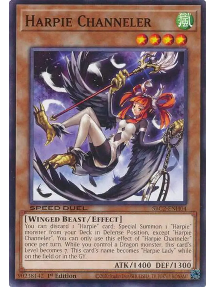 Harpie Channeler - RA04-EN207 - Platinum Secret Rare 1