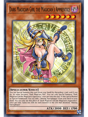 Dark Magician Girl the Magician's Apprentice - ALIN-EN004 - Secret Rare 1st Edition