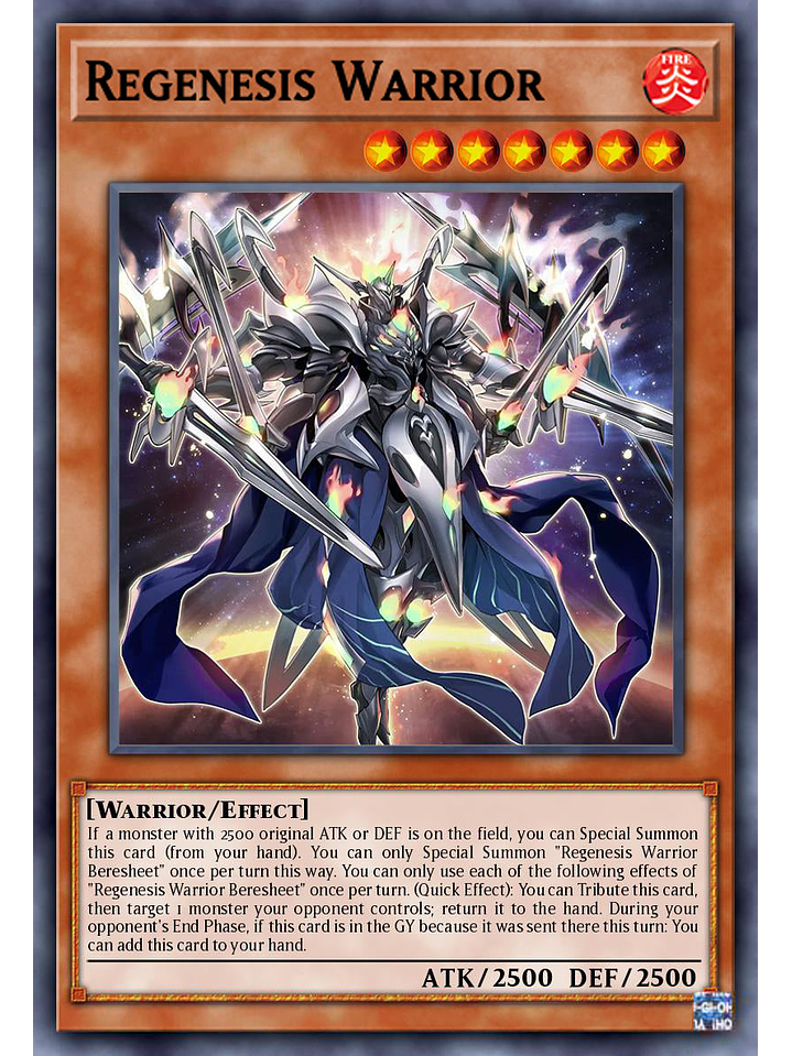 Regenesis Warrior - ALIN-EN013 - Common 1st Edition 1