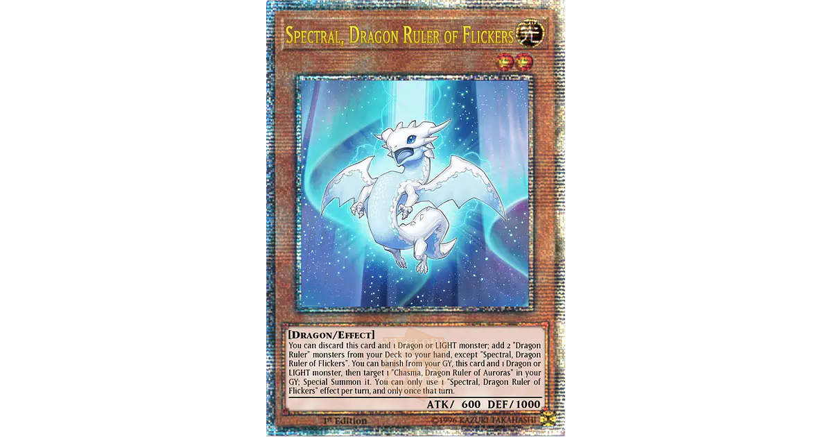 Spectral, Dragon Ruler of Flickers - ALIN-EN018 - Quarter...