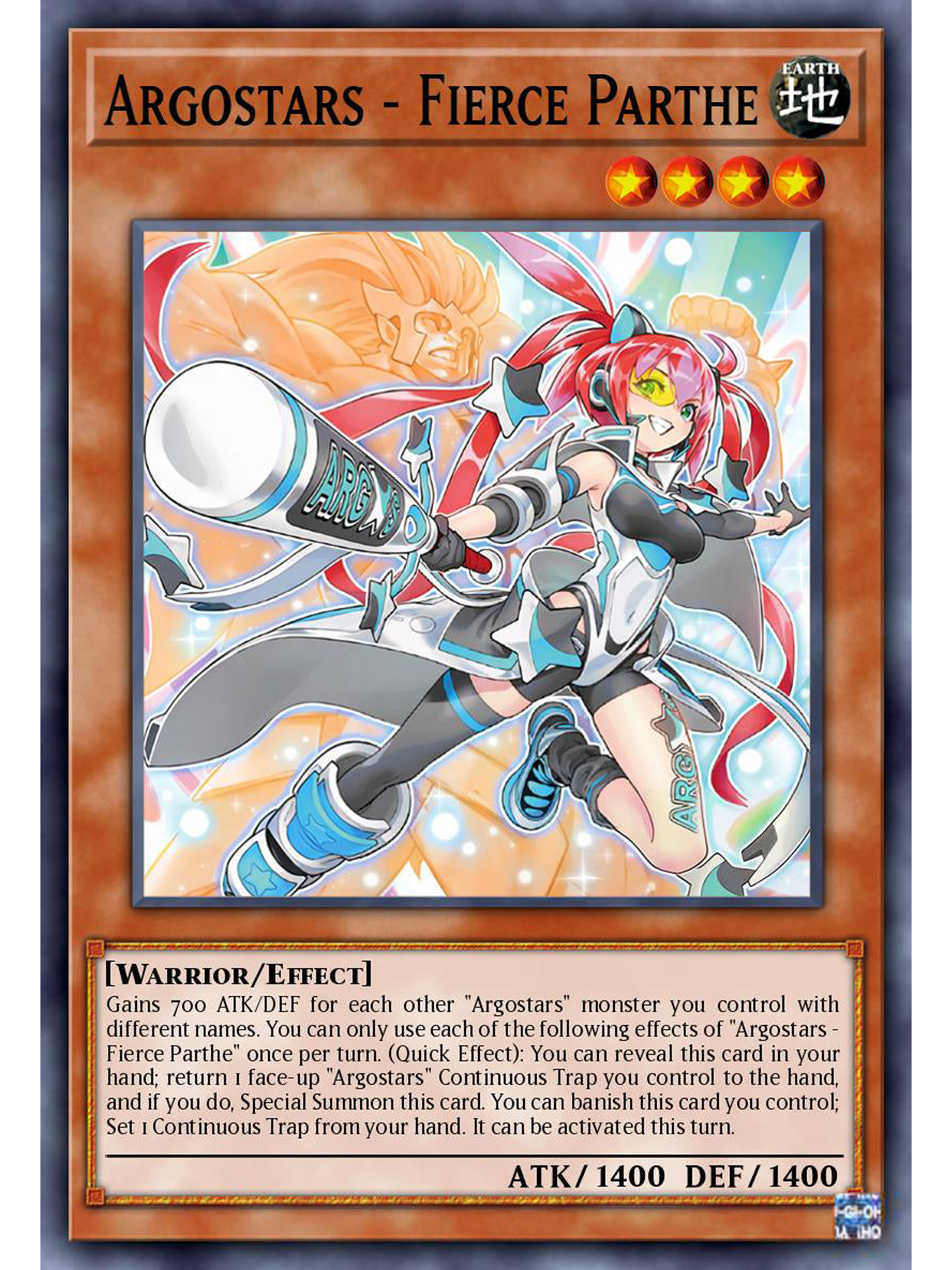 Argostars - Fierce Parthe - ALIN-EN020 - Super Rare 1st Edition 1