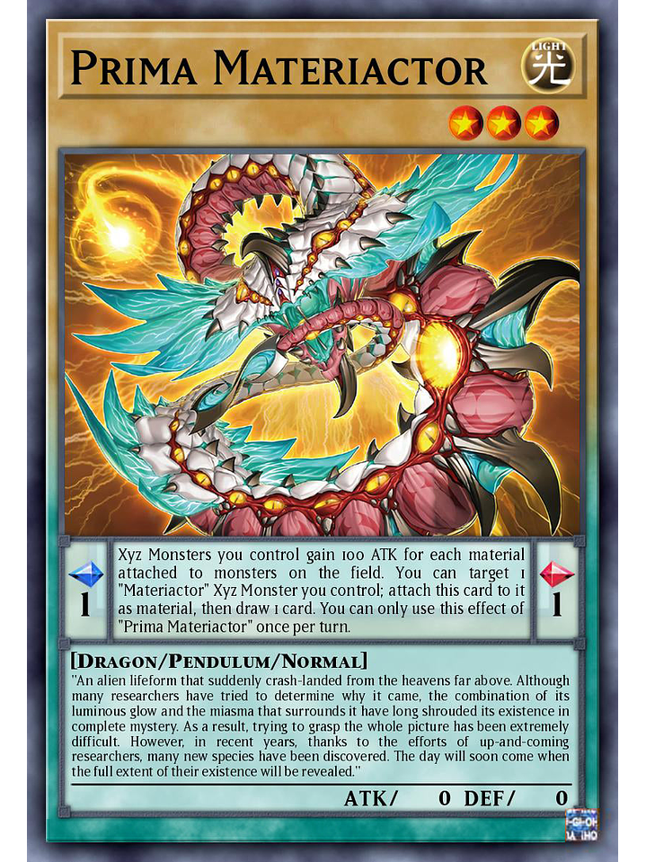 Prima Materiactor - ALIN-EN021 - Common 1st Edition 1