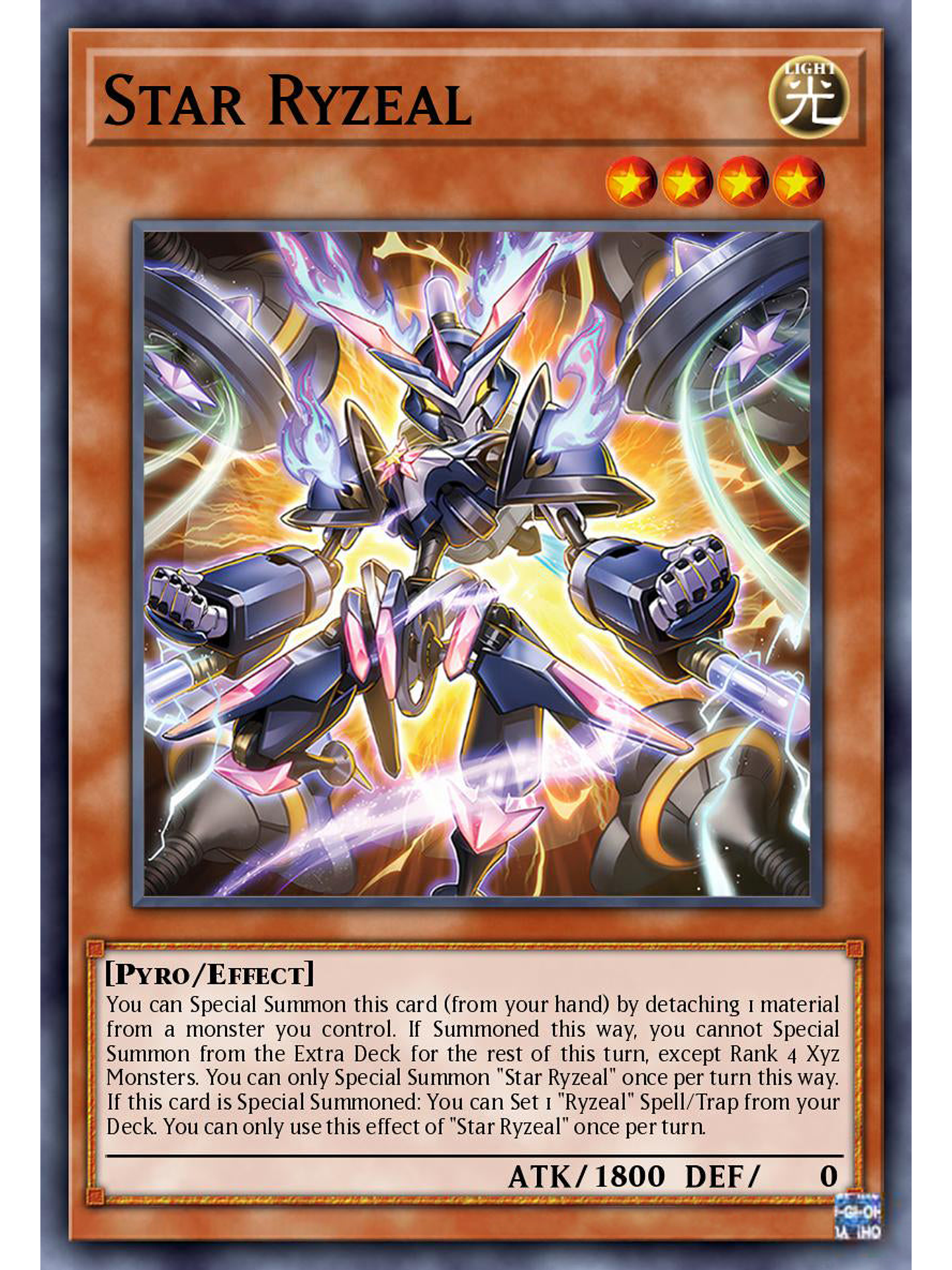 Star Ryzeal - ALIN-EN022 - Secret Rare 1st Edition 1