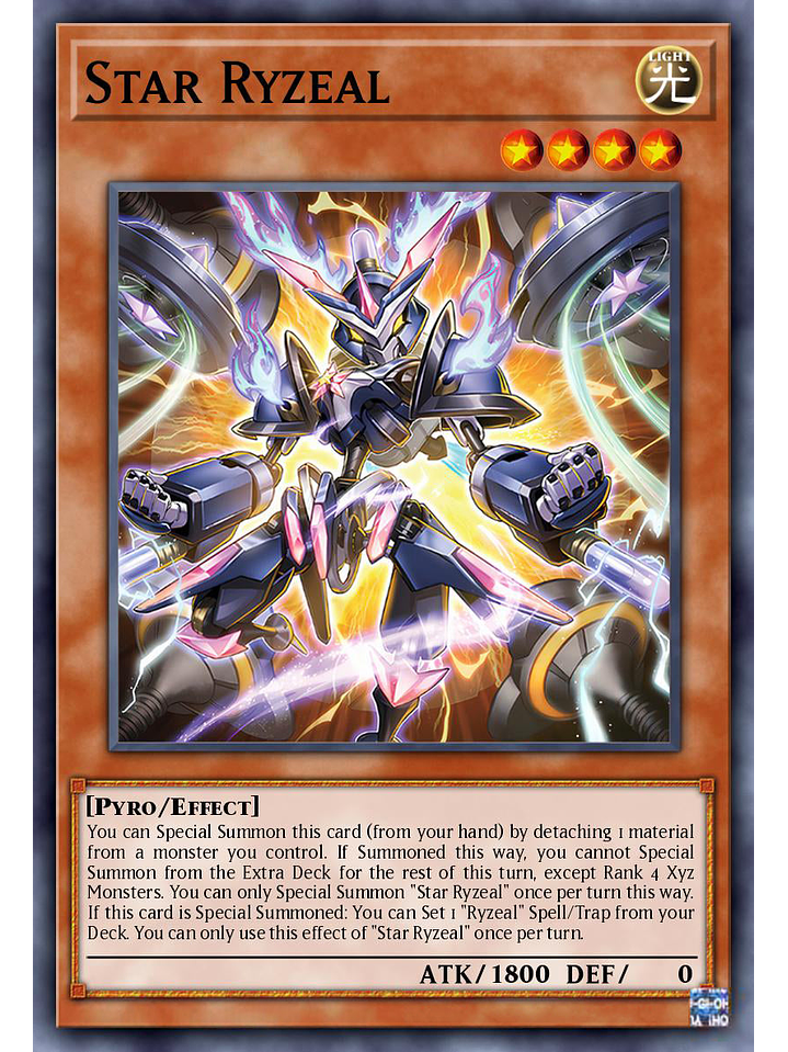 Star Ryzeal - ALIN-EN022 - Secret Rare 1st Edition 1