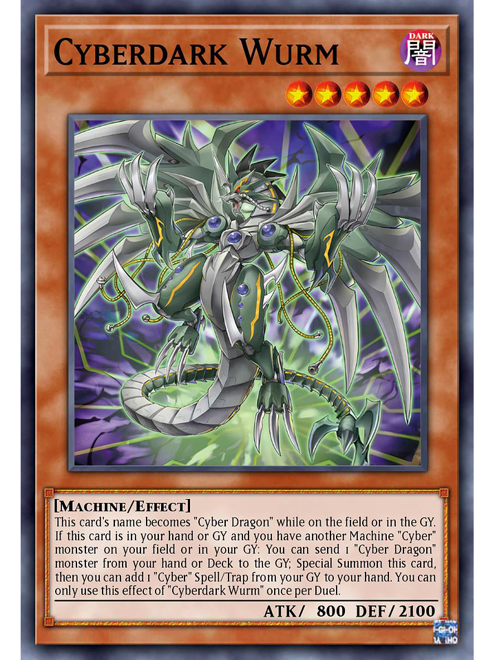 Cyberdark Wurm - ALIN-EN027 - Ultra Rare 1st Edition 1