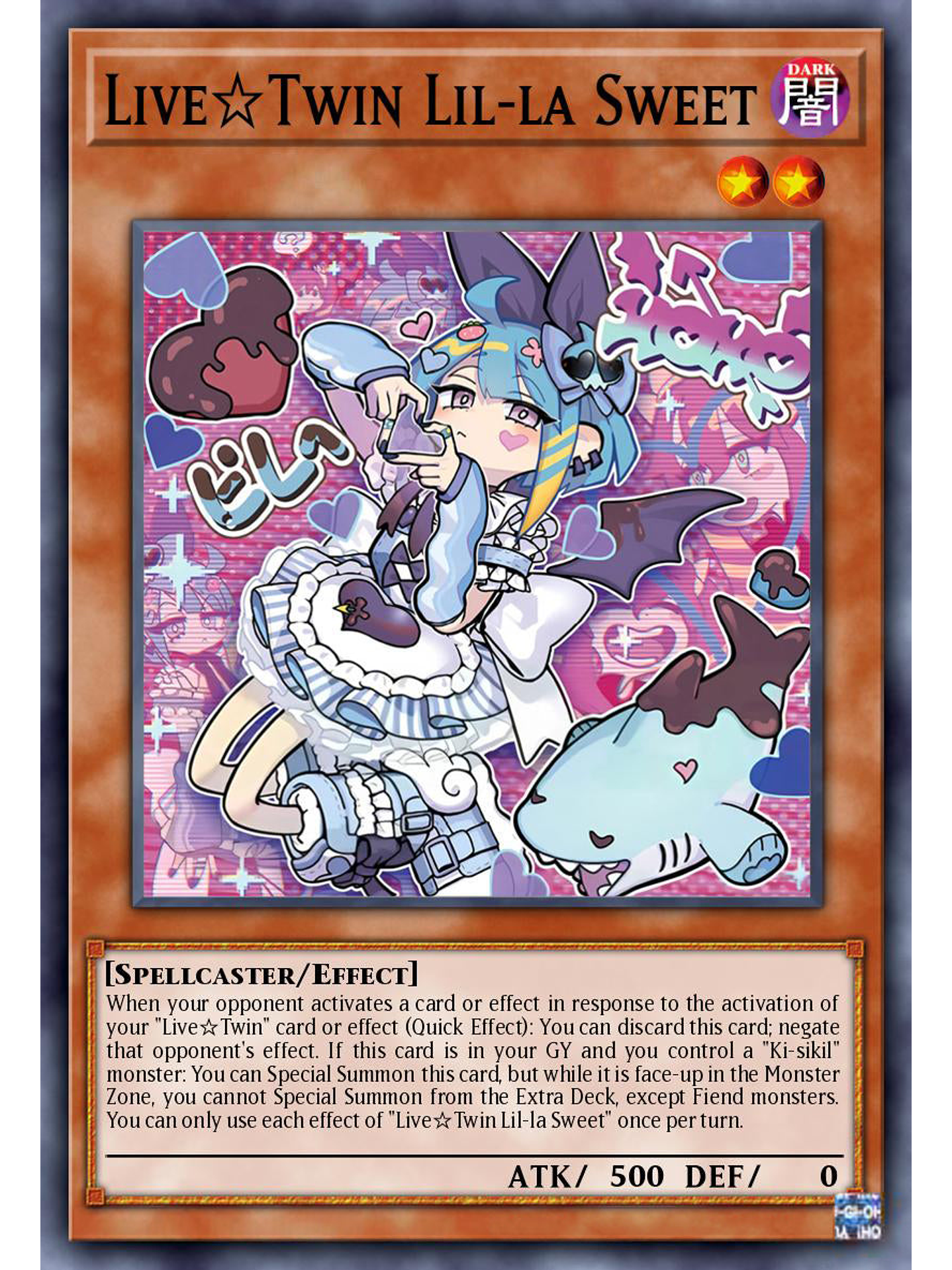 Live☆Twin Lil-la Sweet - ALIN-EN028 - Ultra Rare 1st Edition 1