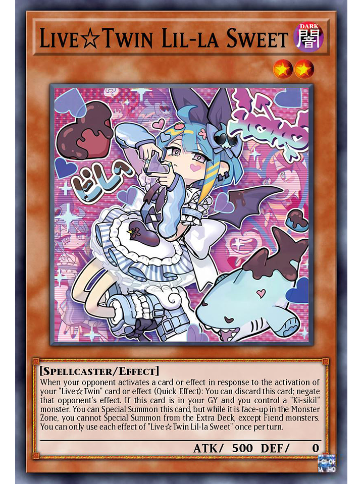 Live☆Twin Lil-la Sweet - ALIN-EN028 - Ultra Rare 1st Edition 1