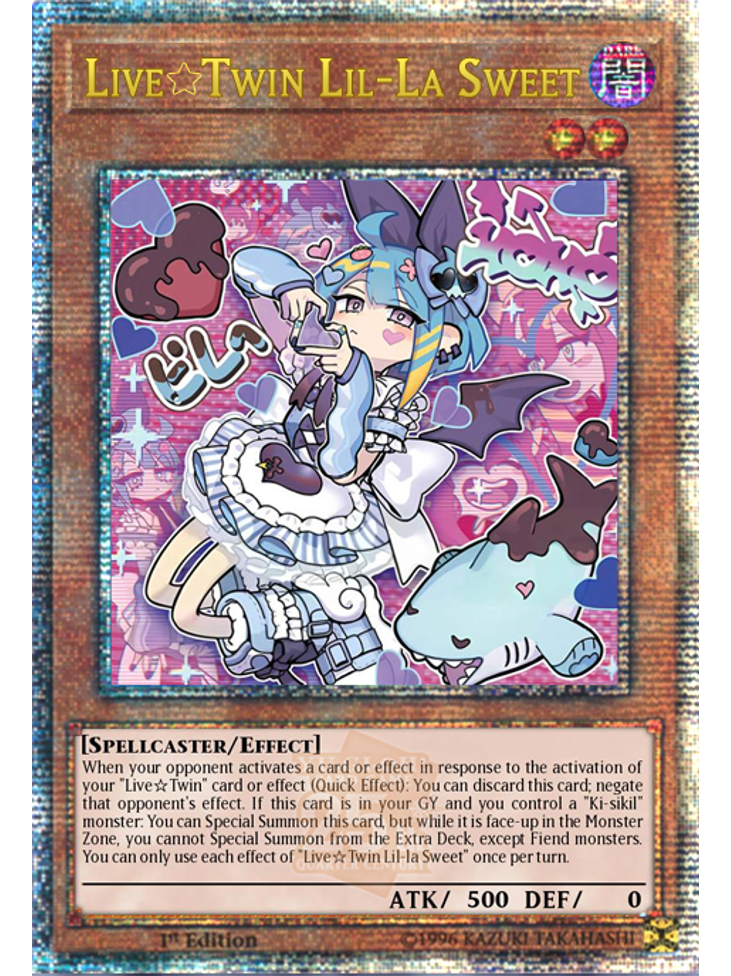 Live☆Twin Lil-la Sweet - ALIN-EN028 - Quarter Century Secret Rare 1st Edition 1