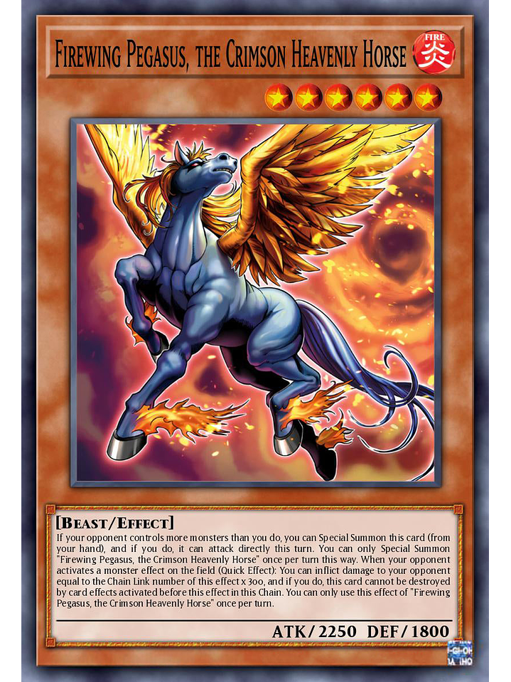 Crimson Firewing Pegasus - ALIN-EN032 - Common 1st Edition 1
