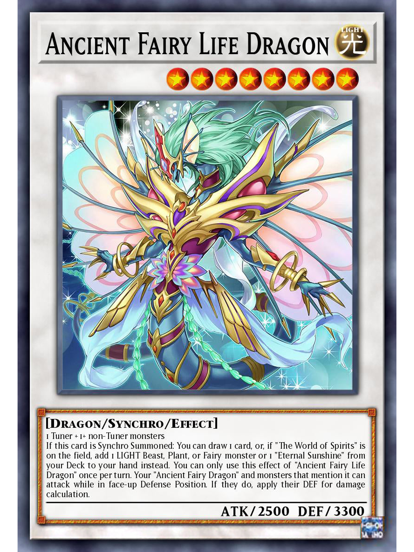 Ancient Fairy Life Dragon - ALIN-EN039 - Super Rare 1st Edition 1