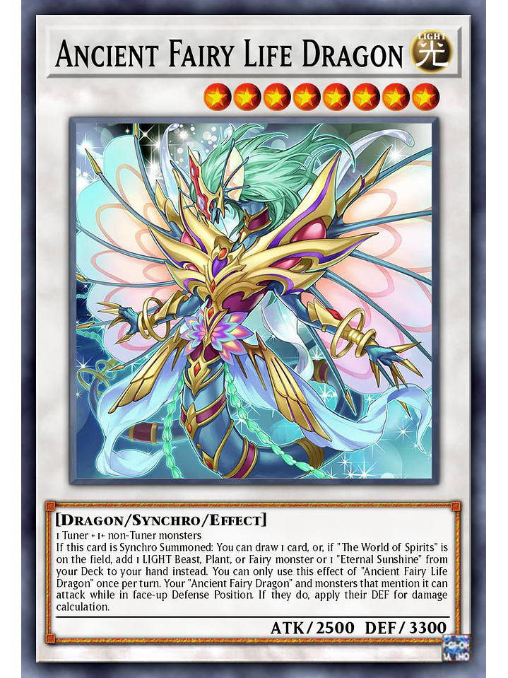 Ancient Fairy Life Dragon - ALIN-EN039 - Super Rare 1st Edition 1