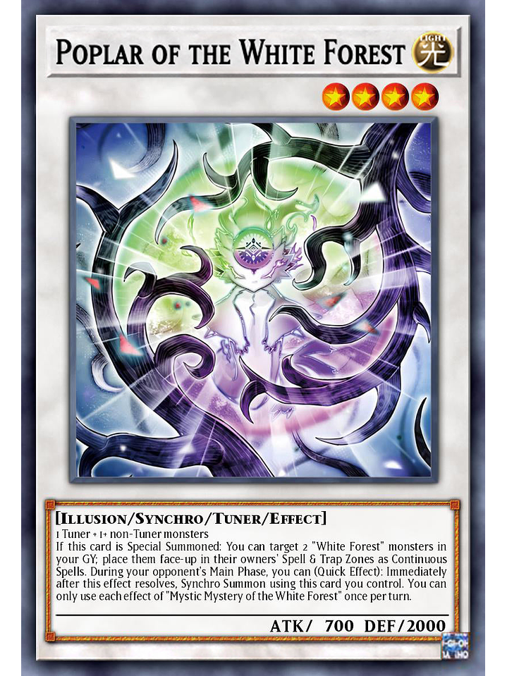 Poplar of the White Forest - ALIN-EN041 - Super Rare 1st Edition 1