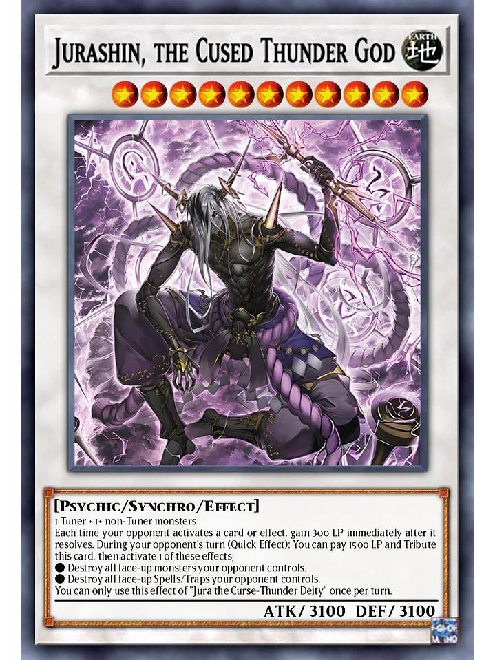 Juraishin, the Cursed Thunder God - ALIN-EN043 - Ultra Rare 1st Edition 1