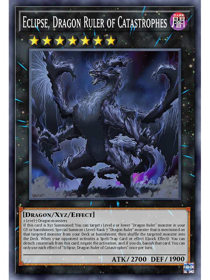Eclipse, Dragon Ruler of Catastrophes - ALIN-EN048 - Ultra Rare 1st Edition 1
