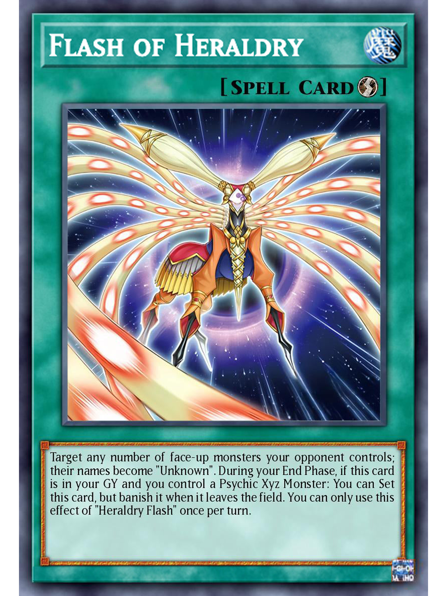 Flash of Heraldry - ALIN-EN056 - Super Rare 1st Edition 1