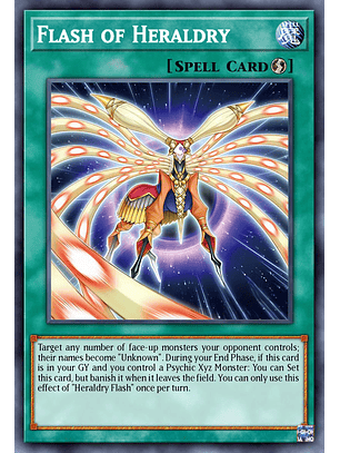 Flash of Heraldry - ALIN-EN056 - Super Rare 1st Edition