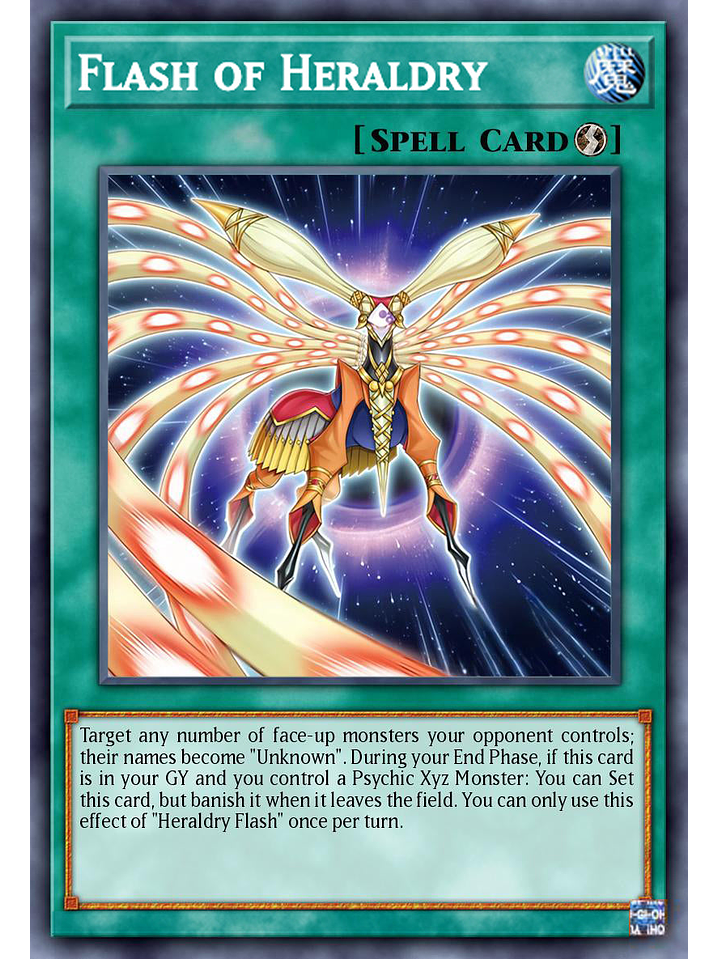 Flash of Heraldry - ALIN-EN056 - Super Rare 1st Edition 1